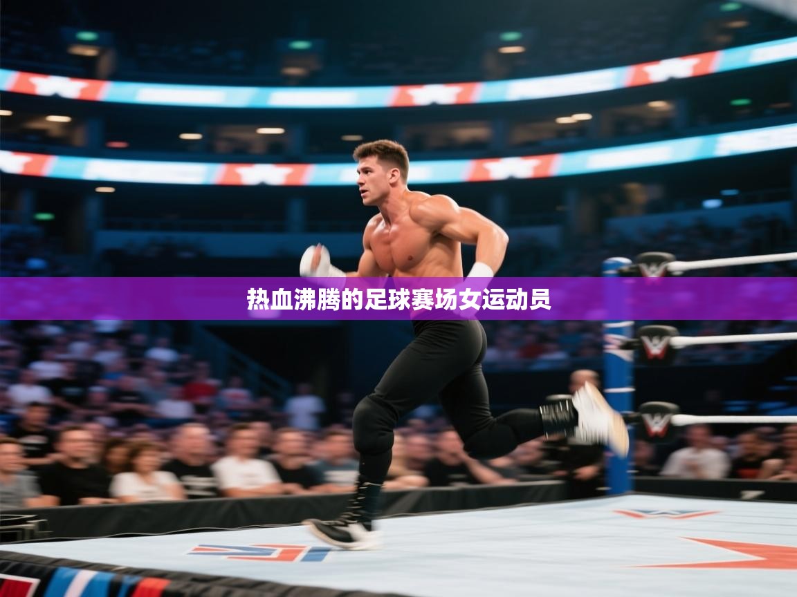 热血沸腾的足球赛场女运动员 第1张