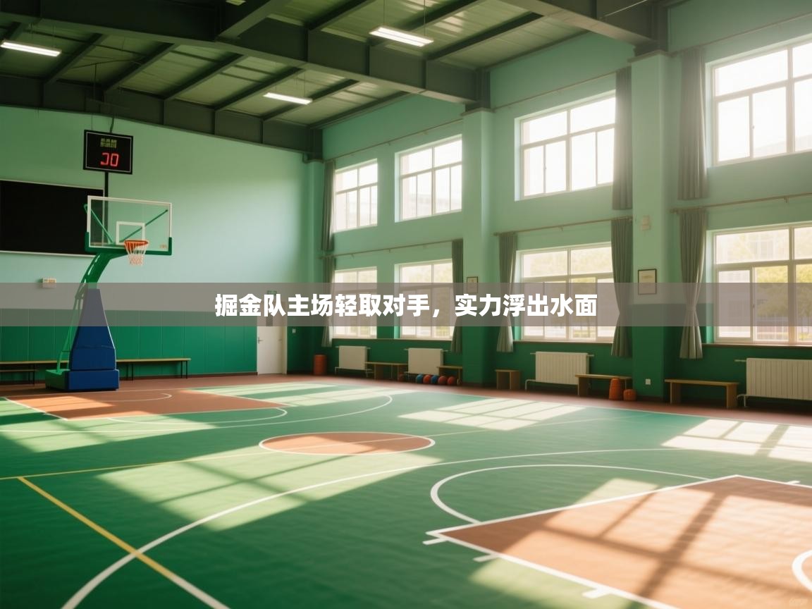 掘金队主场轻取对手，实力浮出水面