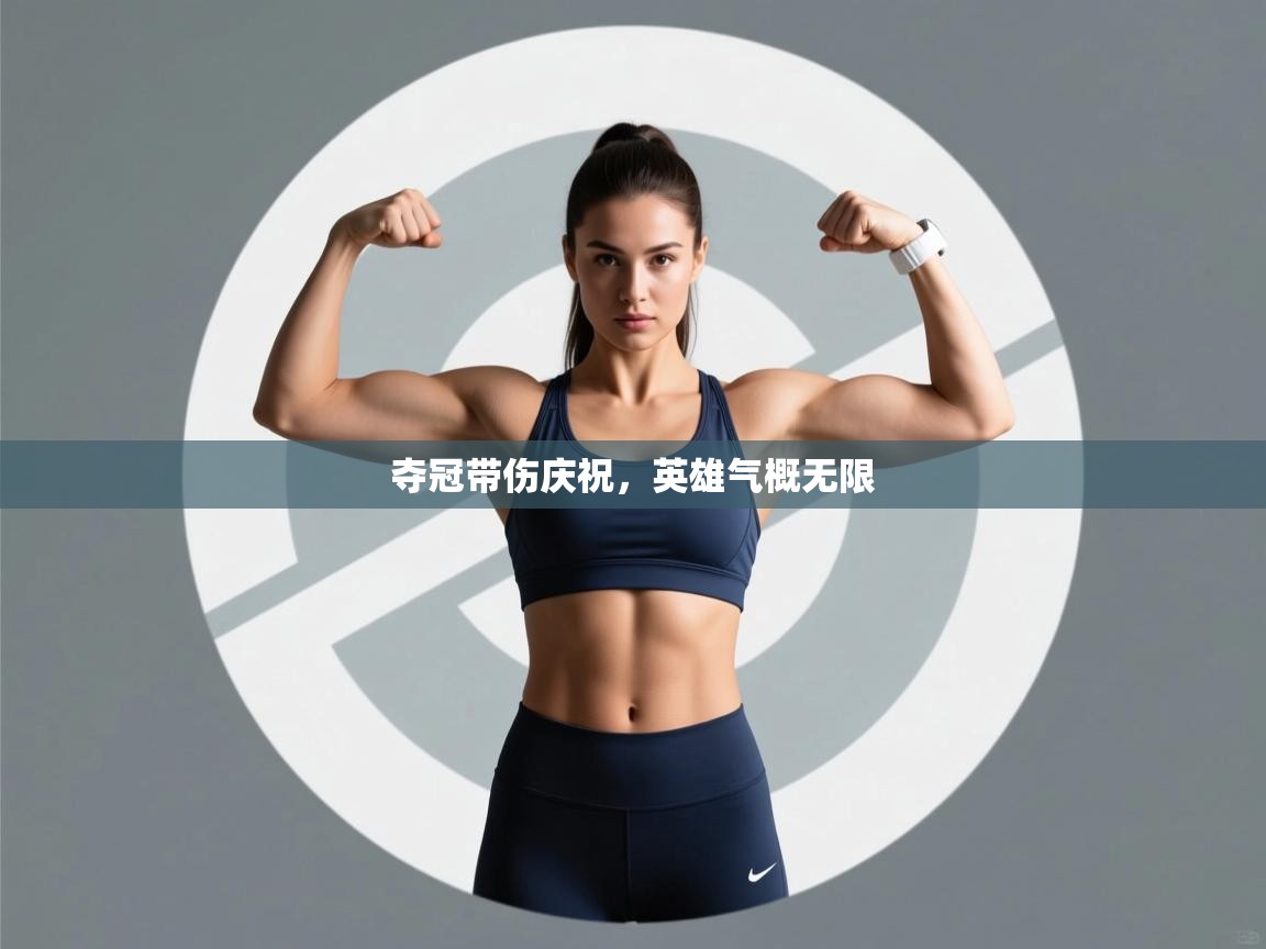 夺冠带伤庆祝,英雄气概无限 第1张