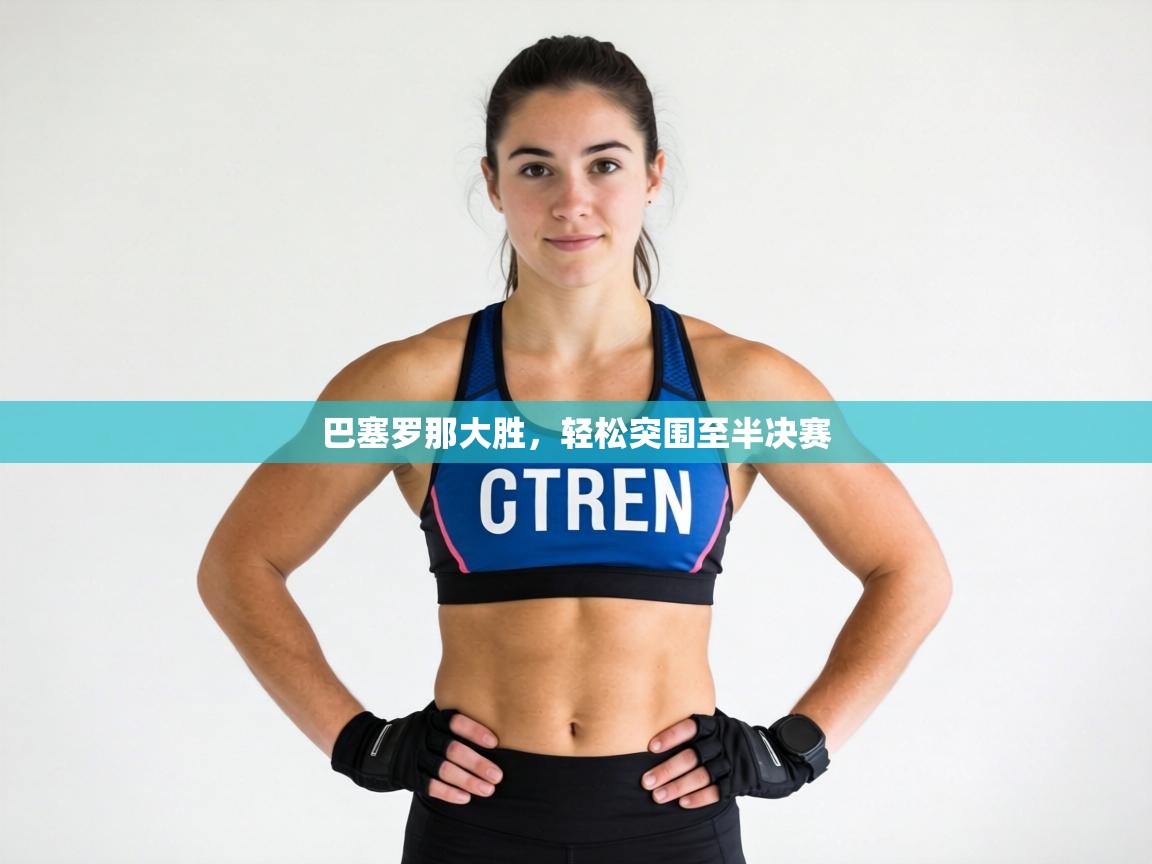 巴塞罗那大胜,轻松突围至半决赛 第1张